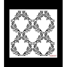 Hdm67 Cadence Home Dekor Stencil 25X25