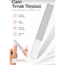 Cam Tırnak Törpüsü Manikür Parlatıcı, Koruyucu Kılıflı