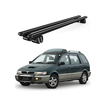 Pençe Mitsubishi Chariot 1997-2003 Uyumlu Siyah Ara Atkı Port Bagaj Tavan Barı