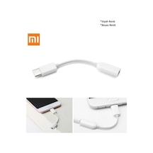 Xiaomi Mi Uyumlu Type C To 3.5Mm Kulaklık Çevirici Dönüştürücü