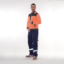 Kışlık Kargo Pantolon 7/7 Gabardin Lacivert