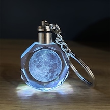 Dolunay Tasarımlı Işıklı Anahtarlık Diğer