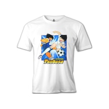 Tsubasa - Captain Beyaz Erkek Tshirt