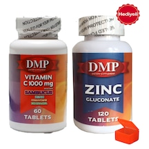 Dmp Vitamin C 1000 Mg Sambucus - Dmp Zinc Çinko Gluconate