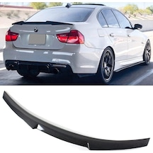 Bmw E90 2005-2012 Uyumlu Plastik Parlak Siyah M4 Yarasa Spoiler