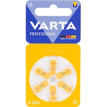 AYT Ticaret HT-101 VARTA 10 NO KULAKLIK PİLİ 6LI PAKET