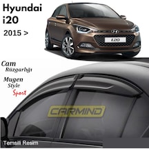 Hyundai I20 Mugen Cam Rüzgarlığı 2015-2019