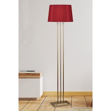 Lona Eskitme Lambader Bordo Konik Şapka Modern , Oturma Odası ,yatak Odası , Salon Lambader Çok Renkli