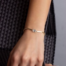 Altın Baget Bileklik BL0021 Sarı Altın