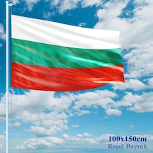 Bulgaristan Bayrağı - 100x150 Cm 1 Metre X 1,5 Metre - Raşel Kumaş 1