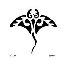 Airbrush Tattoo Vatoz Yapışkanlı Stencil Süsleme Ve Boyama Kalıbı