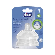 Naturalfeeling Akış Ayarlı Biberon Emziği 4 Ay+, 2'li