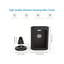 Xuweiwei Aosu Solarcam P1 Se Max Kamera Silikon Kılıfı Siyah Duvara Monte Edilebilir Dayanıklı Koruma