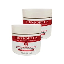 Süper Hemoplus Büyük Boy Bakım Kremi 2 Adet 150 Ml