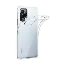Xiaomi Poco X3 GT ile Uyumlu Kapak 1mm Süper Silikon Şeffaf Kılıf