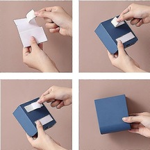 Ganzhoushop Kendinden Yapışkanlı Düzenleyici Saklama Kutusu Uzaktan Kumanda Tutucu Medya Düzenleyici Telefon Uzaktan Kumandası İçinpembe