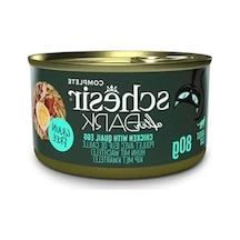 80g Tavuk İle Bıldırcın Yumurtası Et Suyunda Yaş Kedi Konservesi
