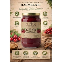 Şifakür Kızılcık Marmelatı Şeker İlavesiz Doğal Geleneksel Kahvaltılık 850g