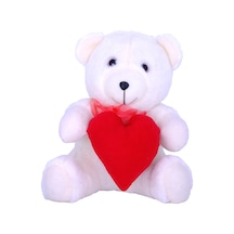 Peluş Kalpli Pinpon Ayıcık - Anatoya Peluş Ayıcık