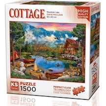 Ks Games 1500 Parça Dağ Gölü Puzzle