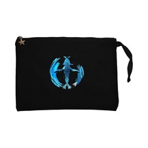 Avatar The Way of Water Tulkun Tribal Siyah Cüzdan / El Çantası Siyah