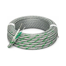 K Tipi Nicr-ni Termokupl Kablosu 2x0,22 Mm² 100 Metre Rulo