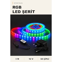 Onerous 3 M 12v Rgb Led Şerit, Bluetooth