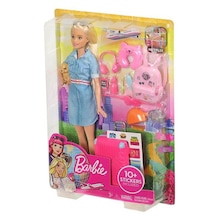 Barbie Seyahat Bebeği Ve Aksesuarları Fwv25