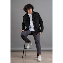 Sir Cepli Regular Fit Kışlık Astarsız Erkek Triko Ceket(524360414)