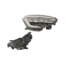 Renault Clio 2020 Yılında Çıkan Kasa Ön Far Elektrikli Motorlu Led Nikelaj Sağ Oem No: 260103814r