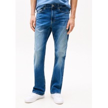 Tommy Hilfiger Ryan Solgun Çizme Paça Erkek Koyu Mavi Jeans-6377 Koyu Mavi