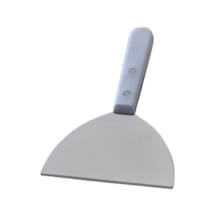 Oval Uçlu Spatula Çelik Gri Diğer