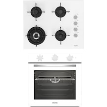 Altus ALA 321 W - 189 DW Beyaz Ankastre Set