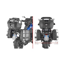 Gıvı Plo5143mk Bmw R 1300 Gs 24 Yan Çanta Taşıyıcı Tek Renk