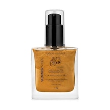 Bade Natural Işıltılı Yağ Bronze 50 Ml Bitkisel Skualan İçerikli Çok Amaçlı Nemlendirici