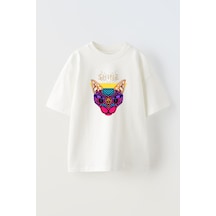 Thewert Unisex Shiki Fujin God Of Death Japan God Tasarım Baskılı Pamuk Beyaz Oversize T-shirt