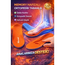 Memory Hafızalı Ortopedik Tabanlık Spor Tabanlık Konfor Yürüyüş Mt7038