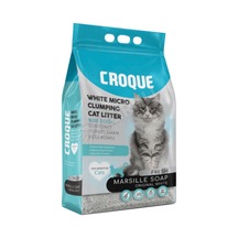 Croque Fresh Marsilya Sabunu Kokulu Bentonit Topaklanan Kedi Kumu 5 L