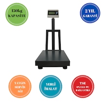 T7-lcd-40x50-150kg Onaylı Pc Bağlantılı Elektronik Tartım Baskülü