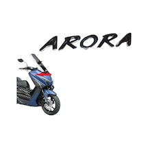 Arora Max-t 125 / Max-t Easy Yan Panel Arora Yazısı Tek Nikel