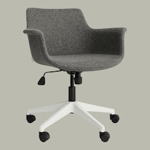 Kaya Ofis Curve Ergonomik Çalışma Koltuğu 140 Kg Beyaz Beyaz