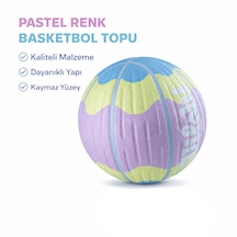 Basketbol Topu Pastel Renkli Kaymaz 5 Numara