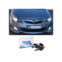 Opel Astra J Led Xenon Uzun Far Ampulü H7 Ultimate 9500 Lumens Yeni Seri Beyaz 2009+