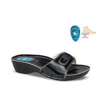 Ceyo Kadın Terlik Mınellı Topuklu-2 Siyah