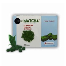 Matcha Premium Japanese L- Karnitin Yeşilçay Chitosan 30 Tablet