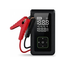 15200 Mah Şarjlı Hava Kompresörü Dijital Göstergeli Lastik Şişirme Pompası Powerbank Akü Takviye El Feneri Type