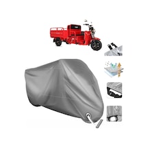 Kuba Kargo 180 Vınleks Motor Brandası (Bağlantı, Kilit Uyumlu)-Arka Çanta Uyumlu Branda-Tokalı