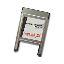 Sandisk PCMCIA Compact Flash Adaptör Kart Okuyucu Compact Adaptör