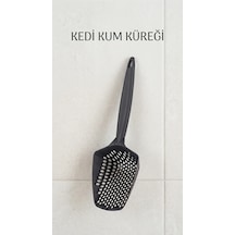 Buğz Kedi Kumu Eleme Küreği Çift Taraflı Ağlı Ve Plastik Çerçeve İle Temizleme