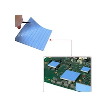 3.0Mm x 100 x 100Mm Chipset Soğutucu Termal Pad Ped 10 x 10Mm Kesilmiş
